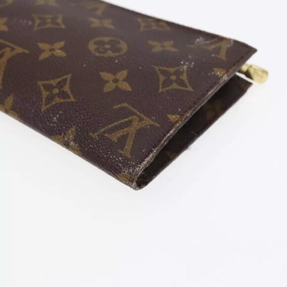 LOUIS VUITTON Monogram Bucket GM Pouch Accessory Pouch LV Auth - Picture 10 of 16